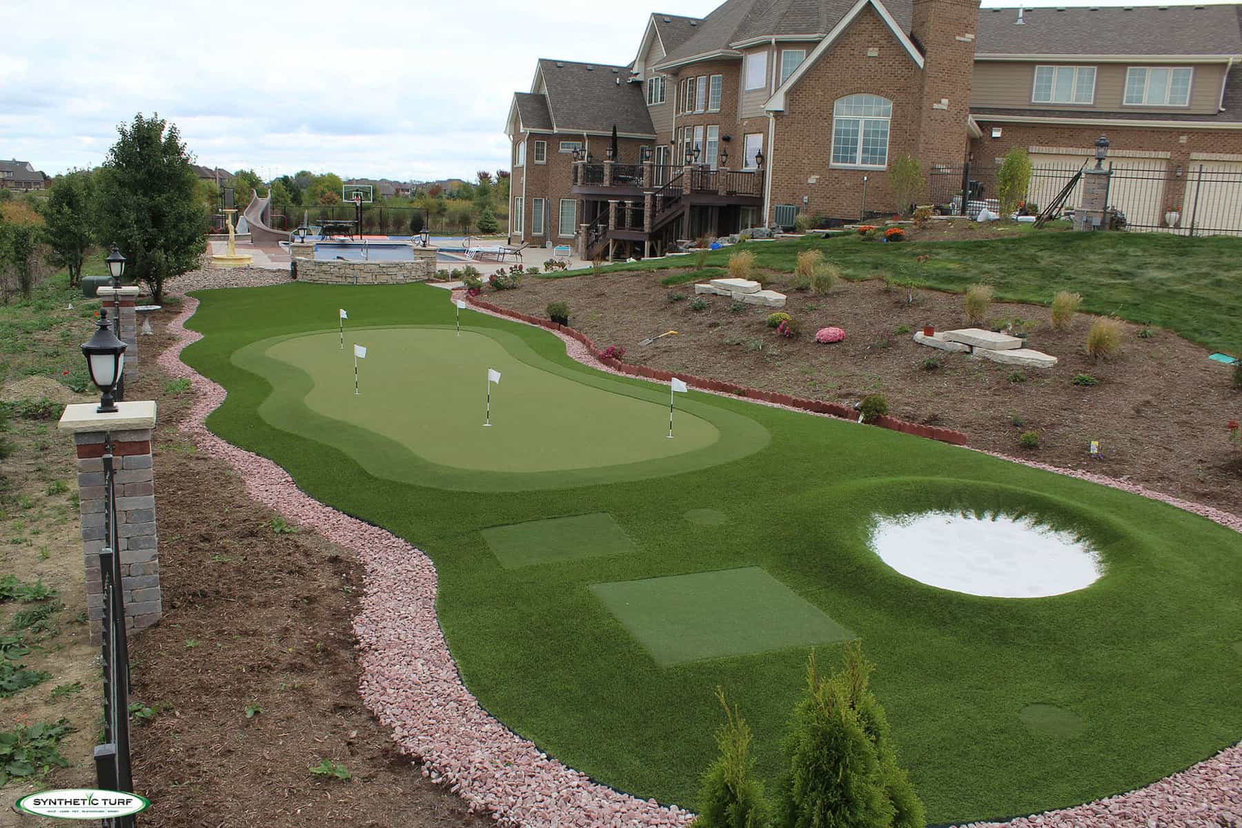 backyard putting greens